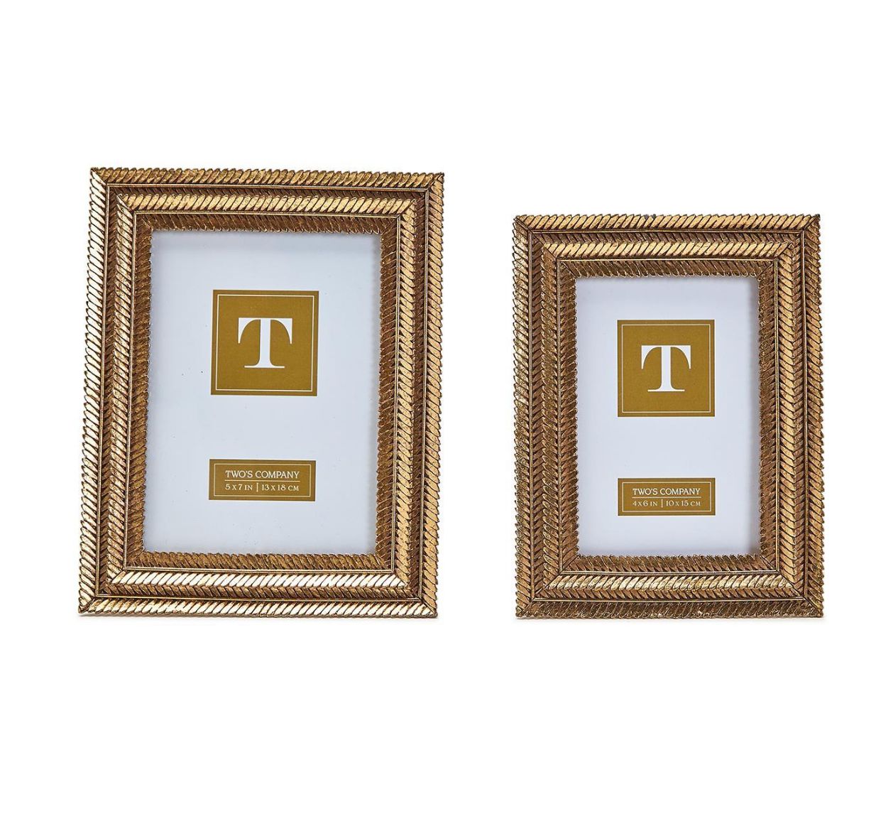 Gold Fern Frame 4x6