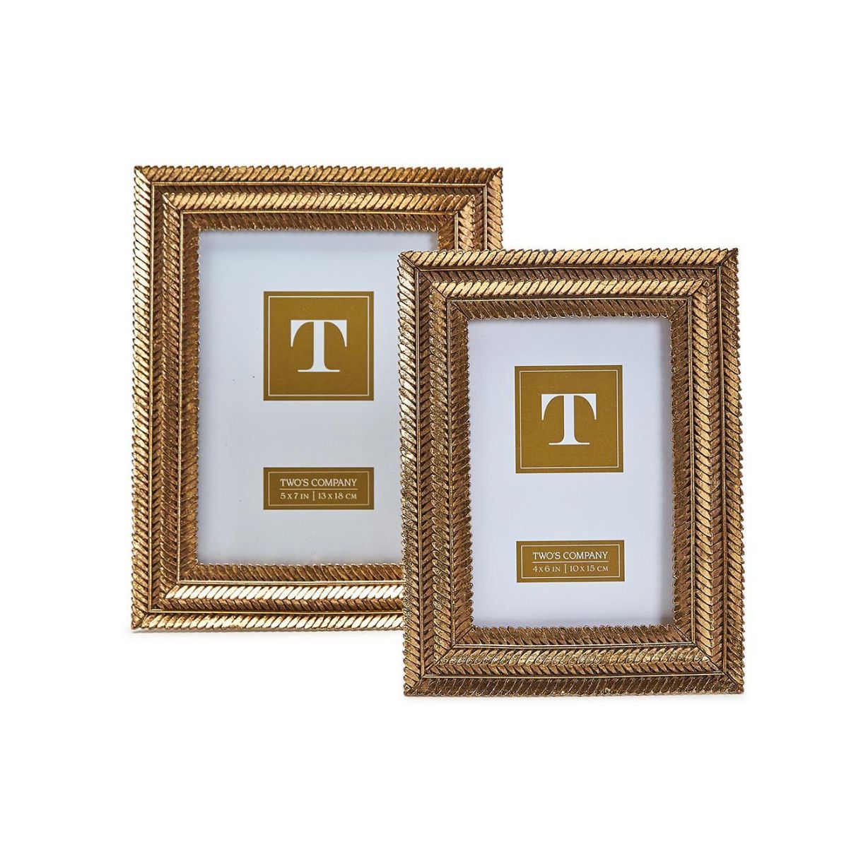 Gold Fern Frame 5x7