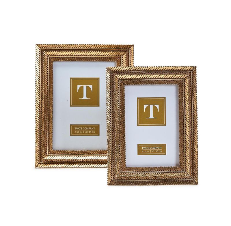 Gold Fern Frame 5x7