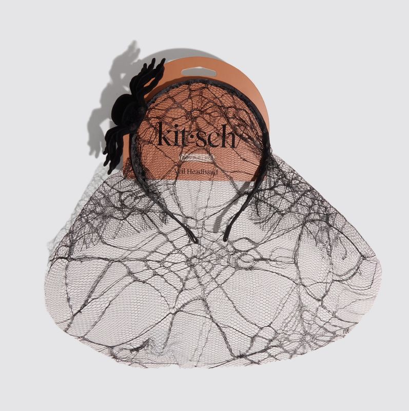 Spiderweb Veil Headband