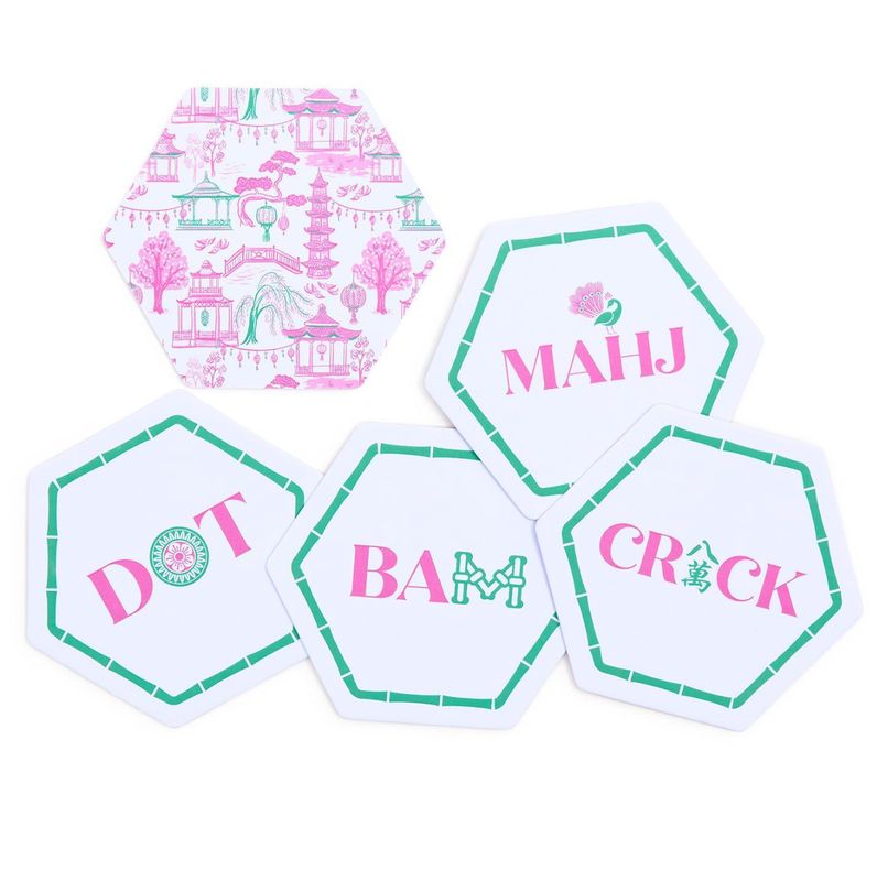 Lets Mahj Coasters