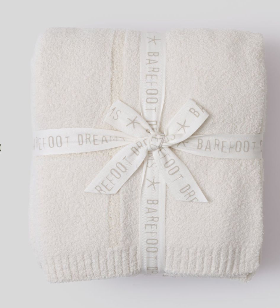 BFD Throw- Tonal Plaid Cream