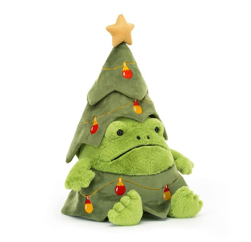 Ricky Rain Frog- Xmas Tree