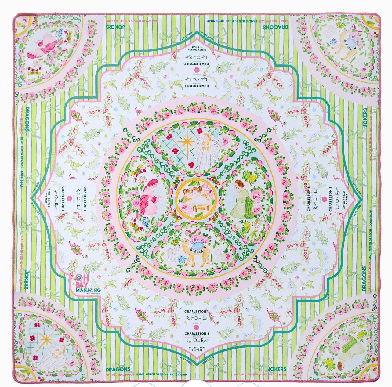 Silent Night Mahjong Mat