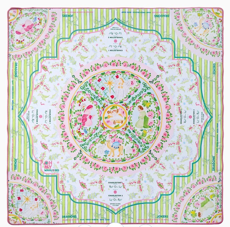 Silent Night Mahjong Mat