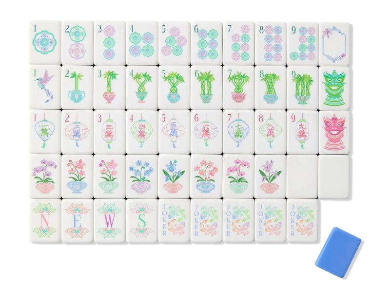 Moonlight Mahjong Tiles