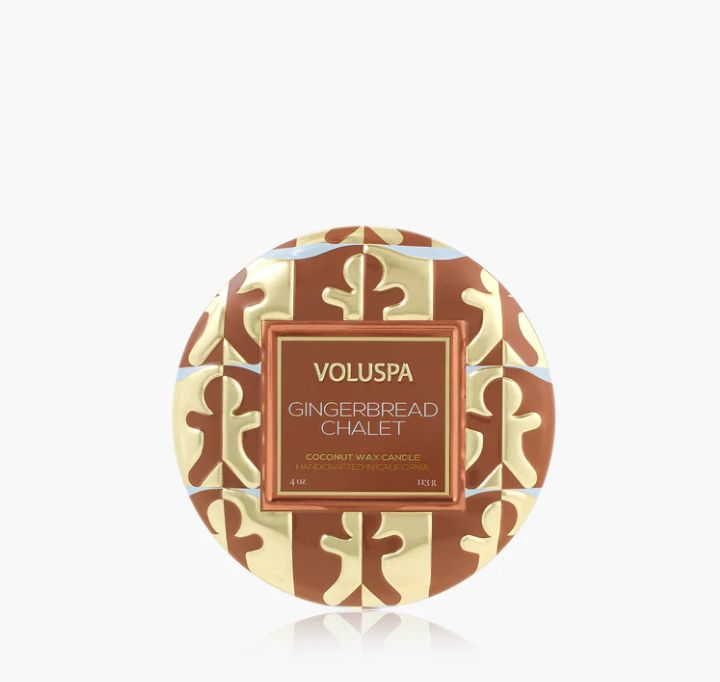 Gingerbread Candle Mini Tin