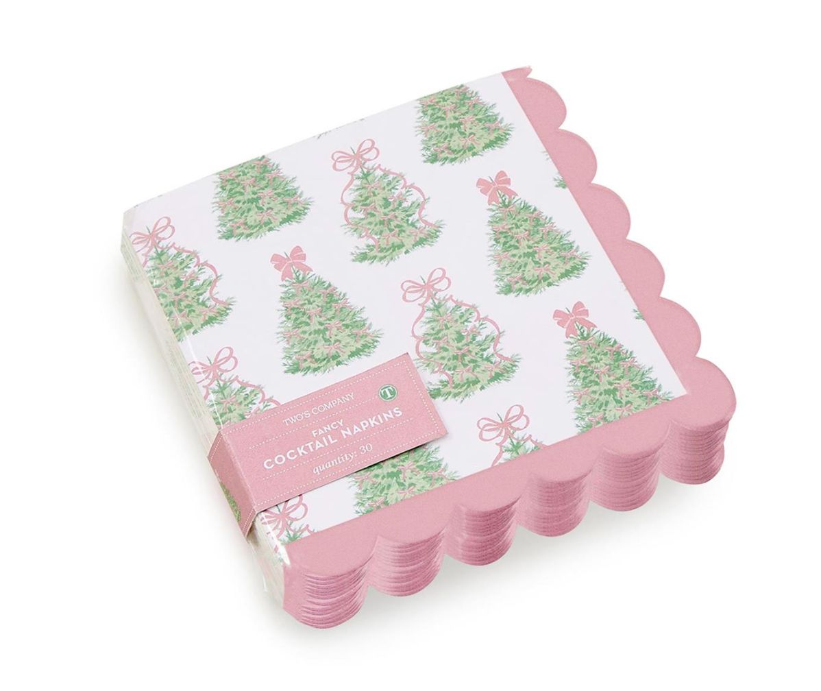 Scalloped Tree Cocktail Naps