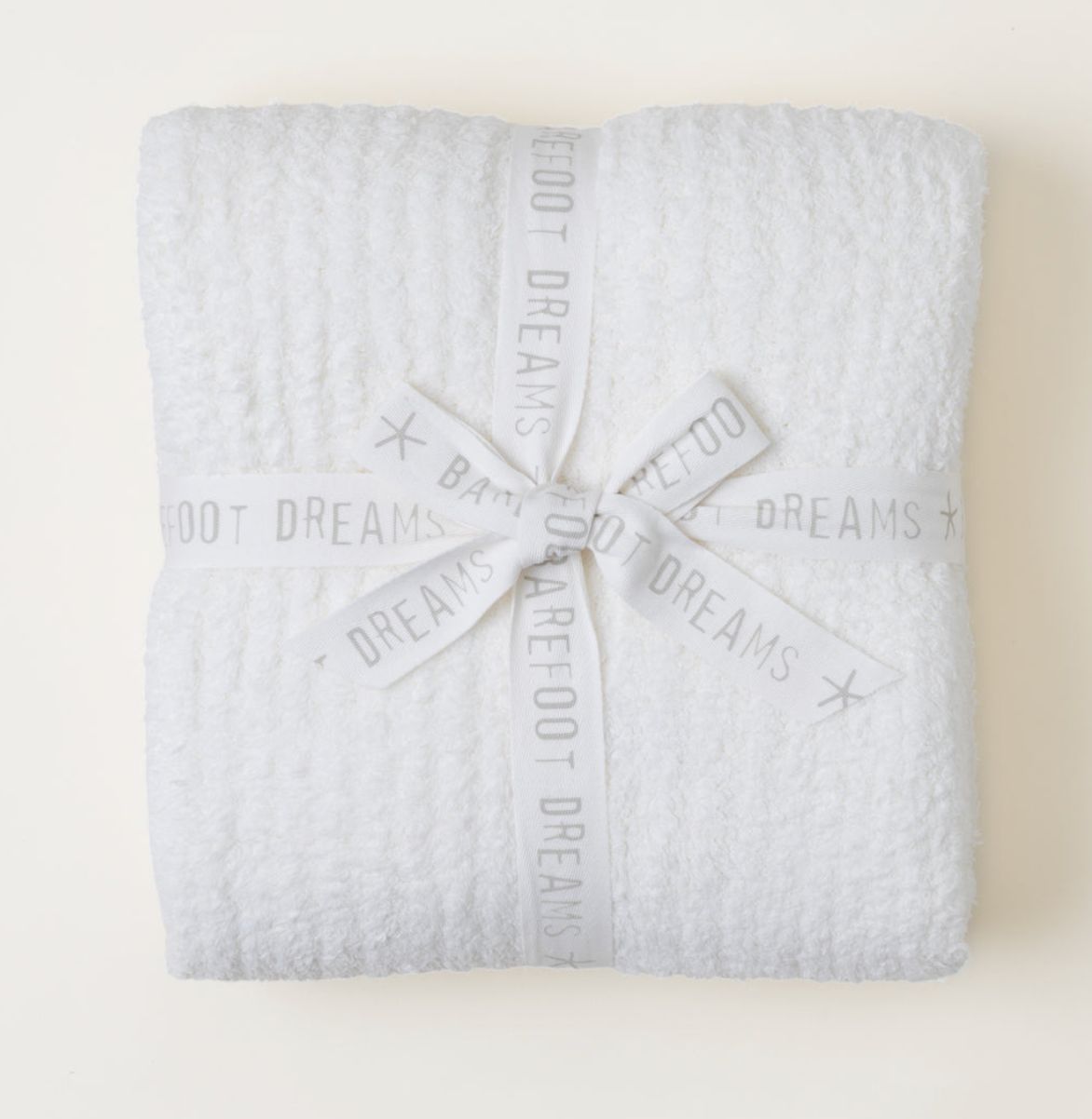 BFD Ribbed Throw- Cream