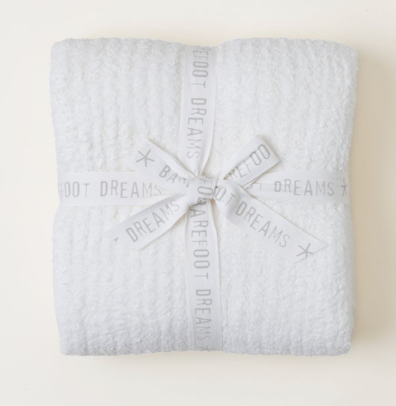 BFD Ribbed Throw- Cream