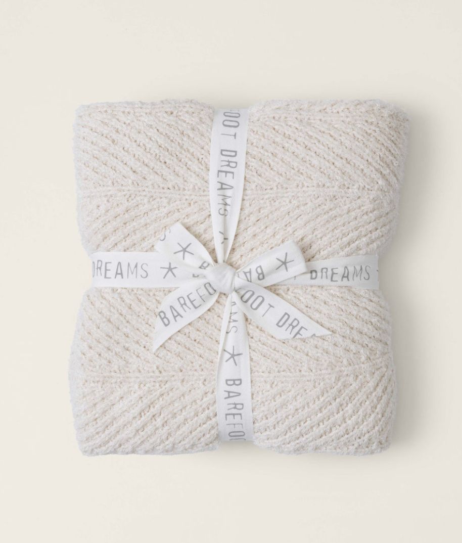 Barefoot Dreams Herringbone Blanket