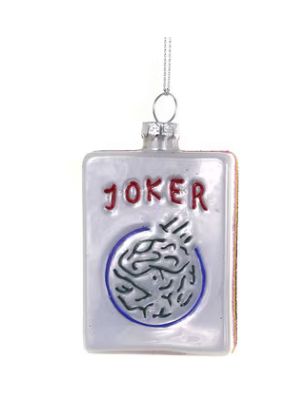 Glass Joker Orn