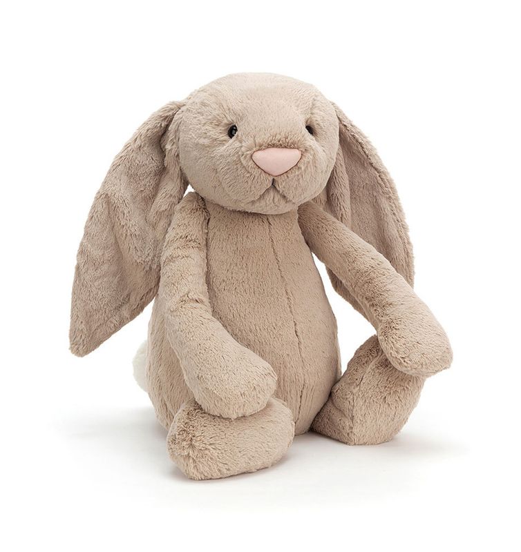 Bashful Beige Bunny- Really Big