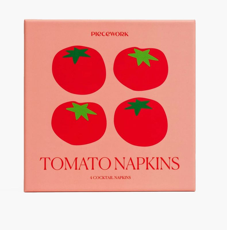 Tomato Cocktail Naps S/4