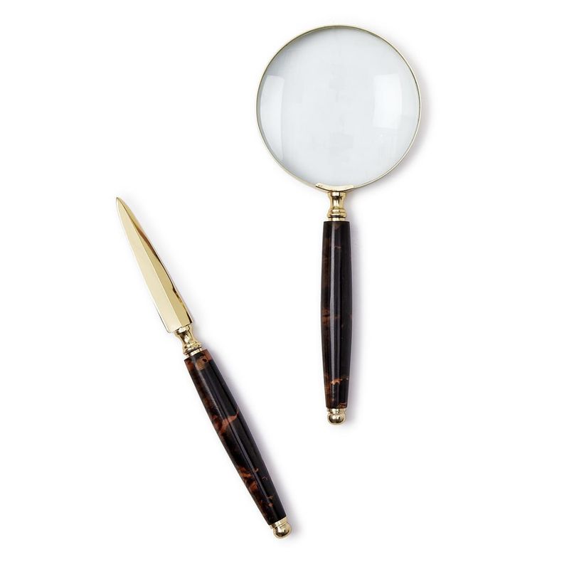 Tortoise Magnifier Set