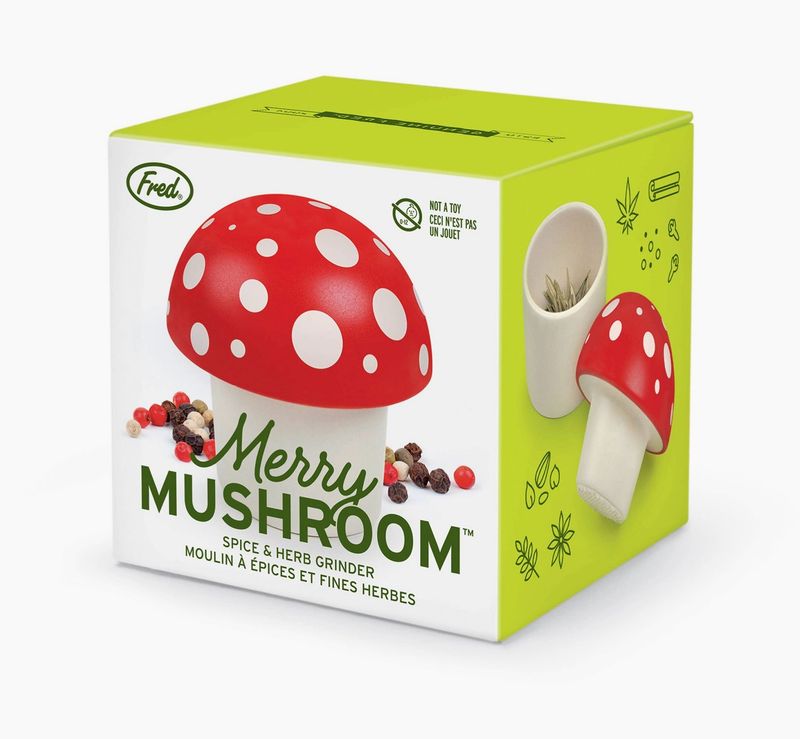 Mushroom Herb Grinder