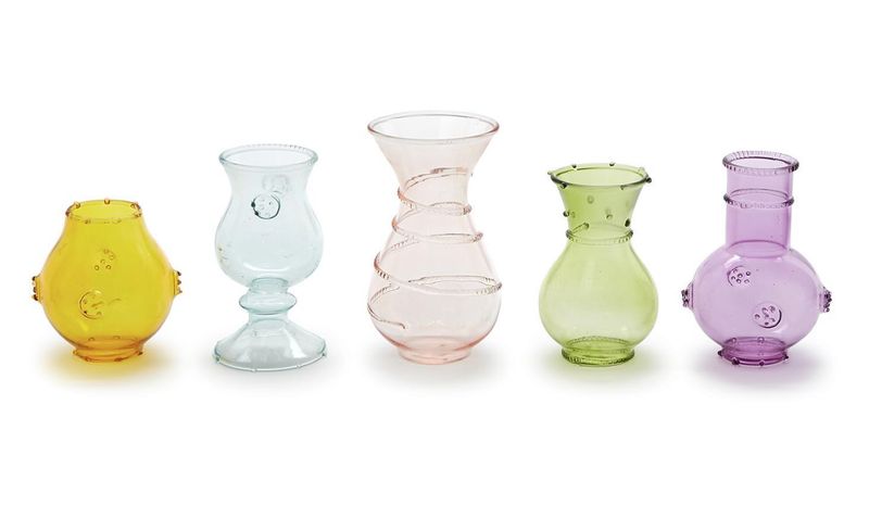 Verre Bud Vase- Colorful