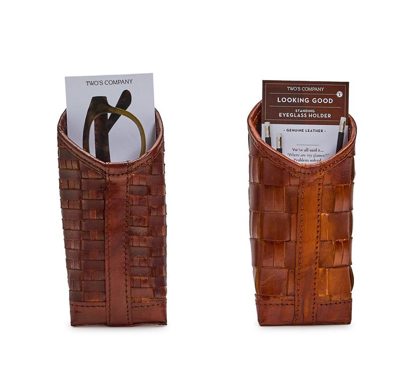 Leather Eyeglass Holder