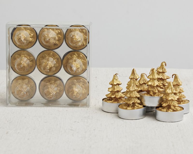 Tree Tealights- Gd