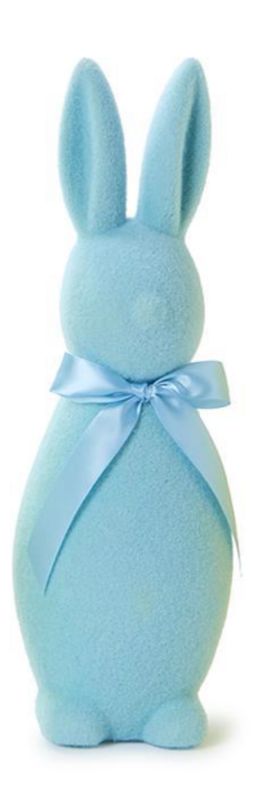 Flocked Bunny- Lg