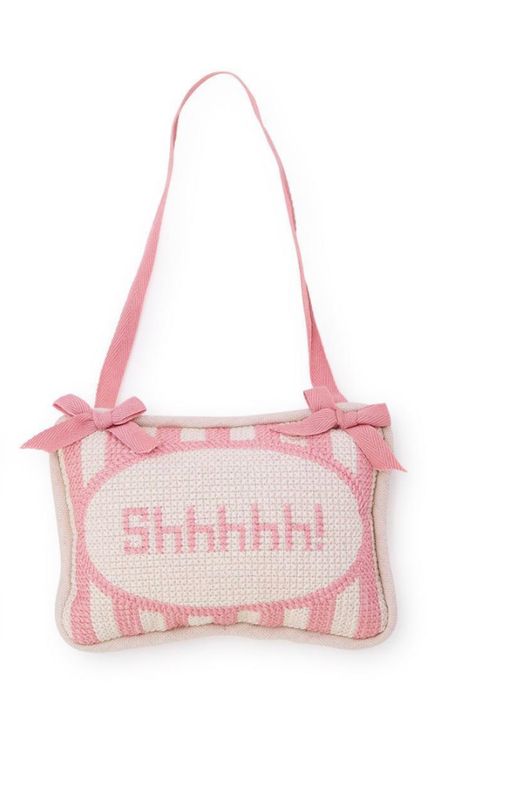 Shhh Door Pillow