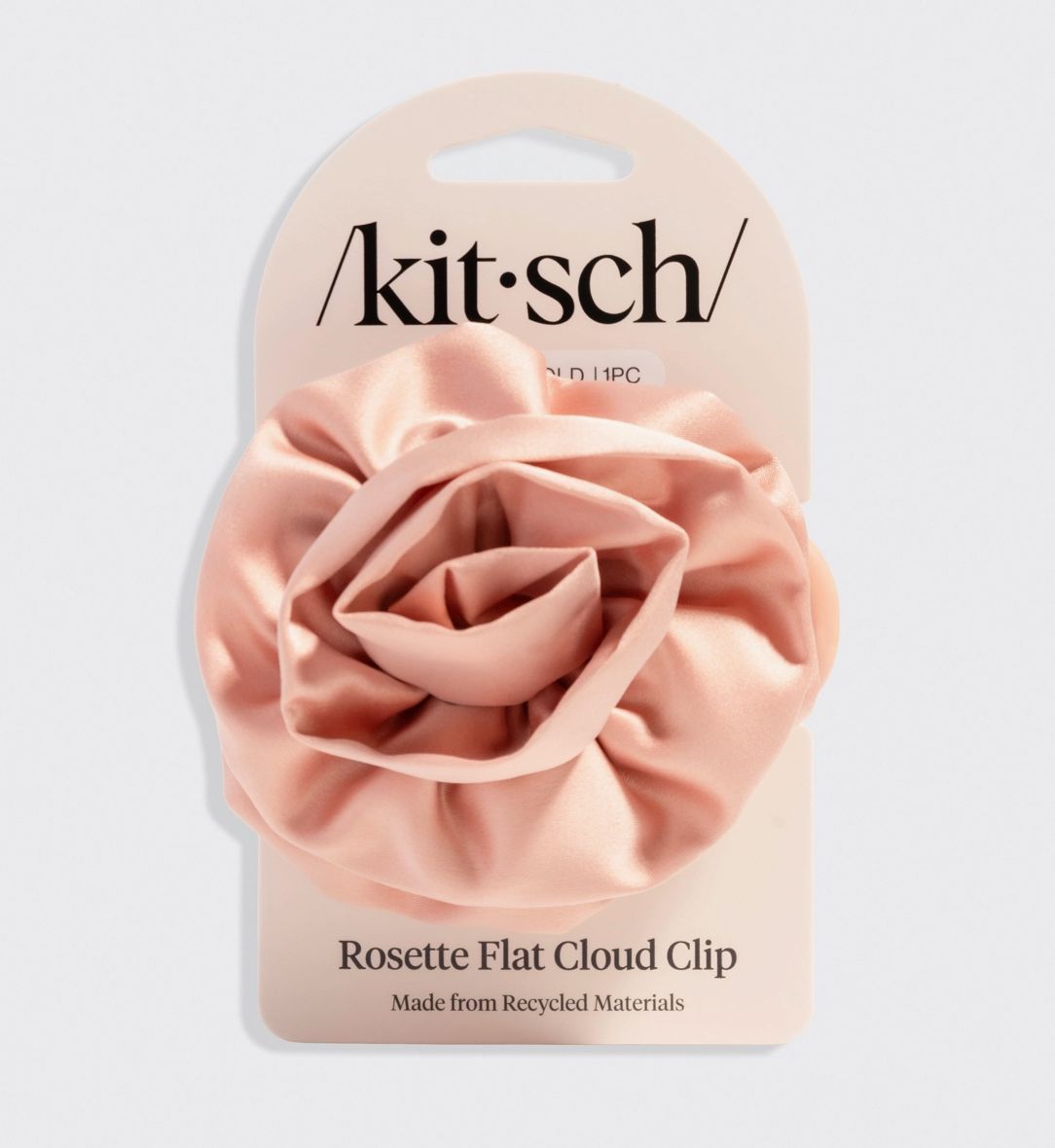 Satin Rosette Clip