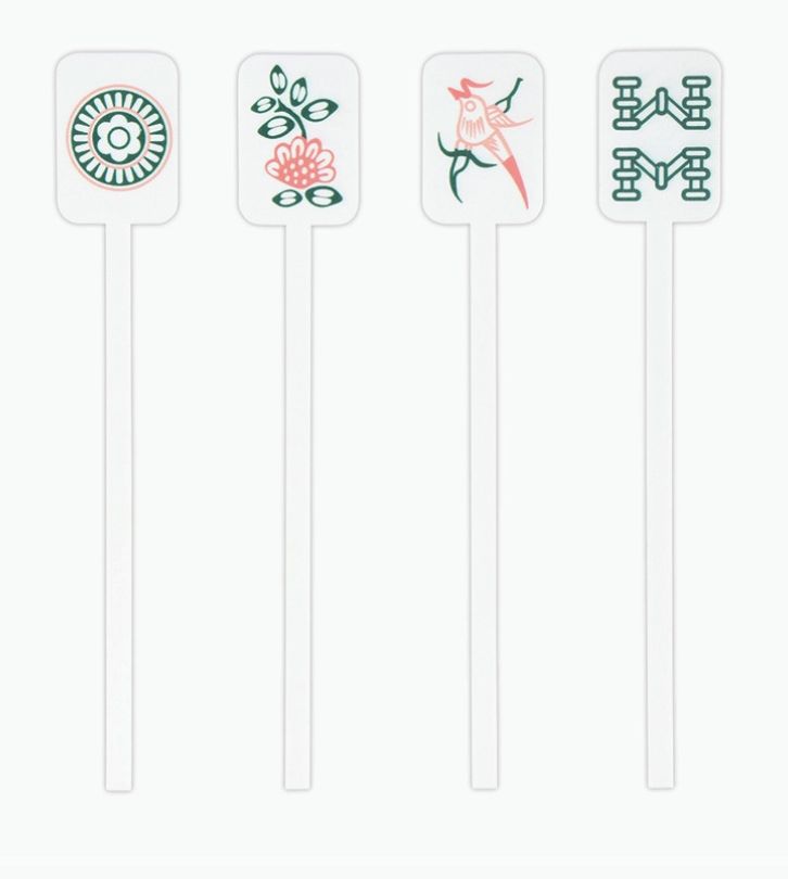 Mahjong Drink Sticks S/4