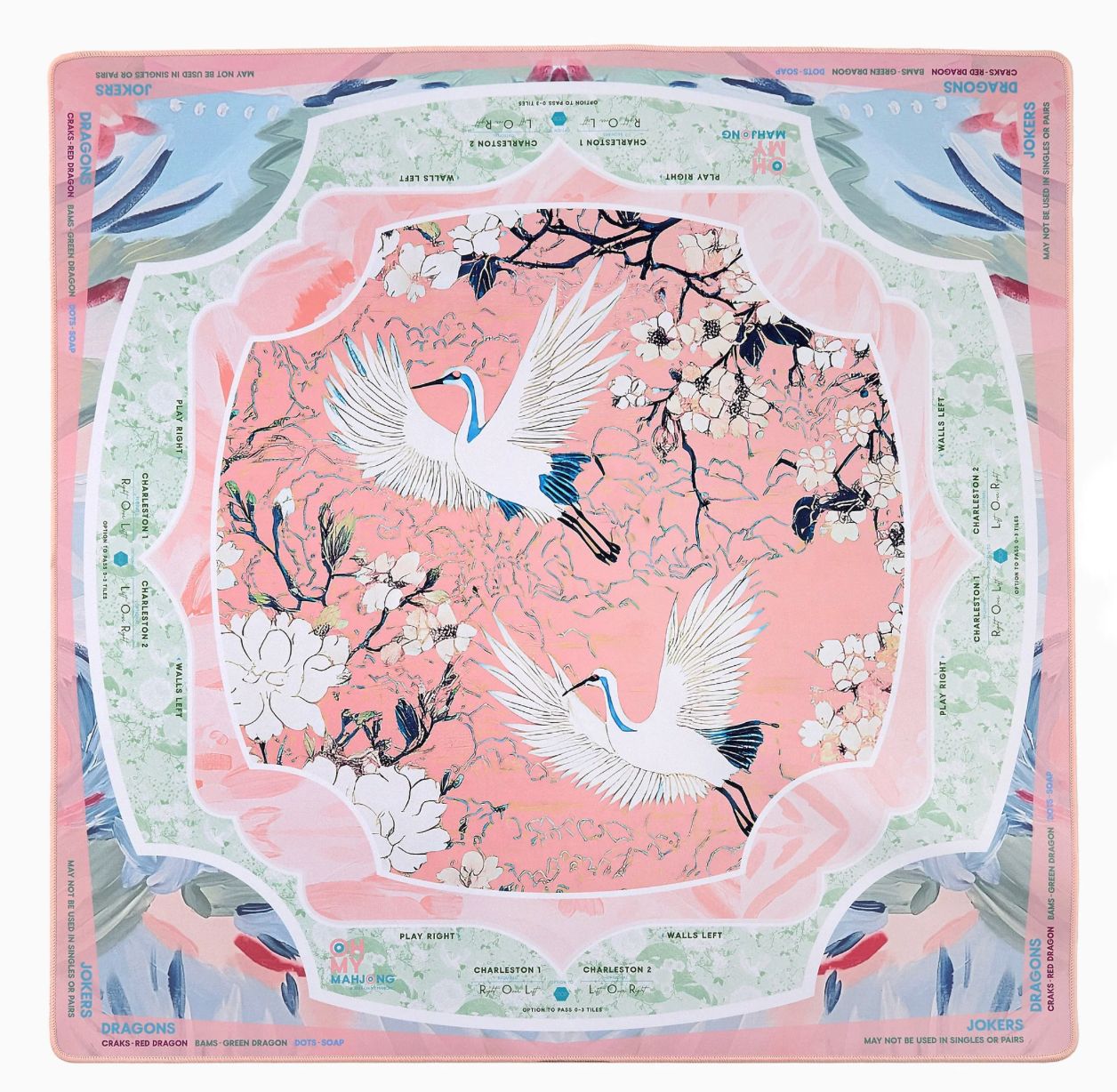 Heron Mahjong Mat- In Tube