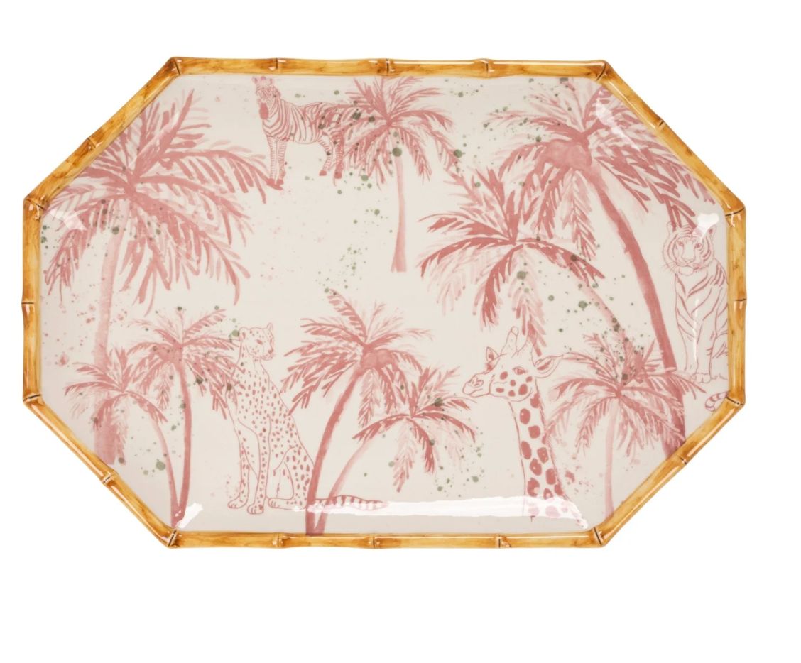Bamboo Palm Platter