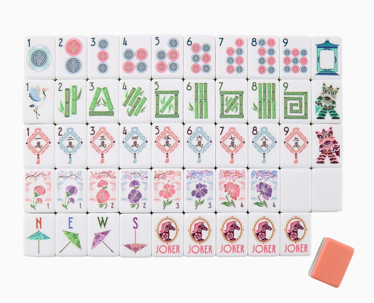 Solara Mahjong Tiles