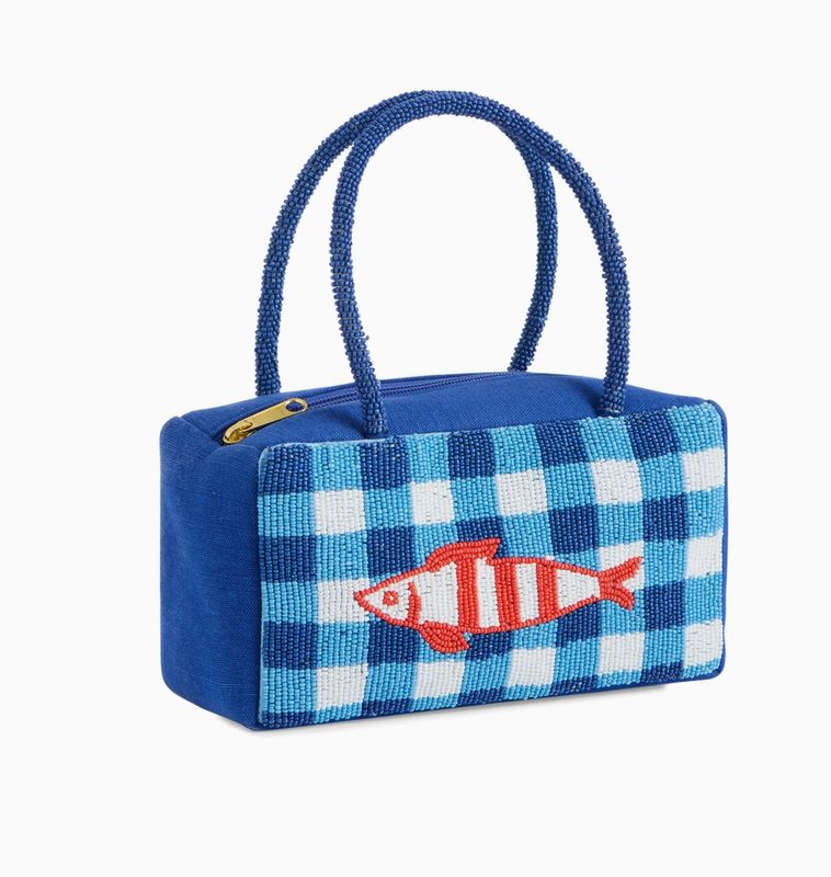 Beaded Sardine Bag