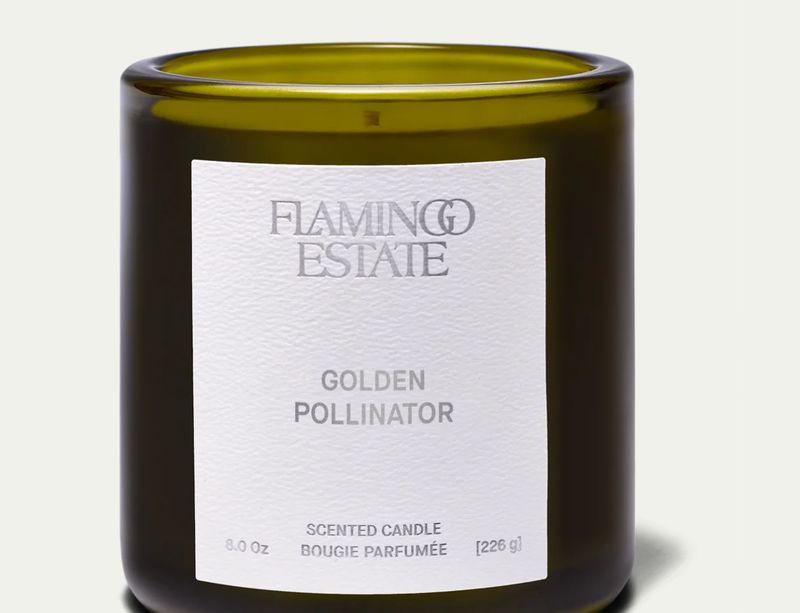 Golden Pollinator Candle