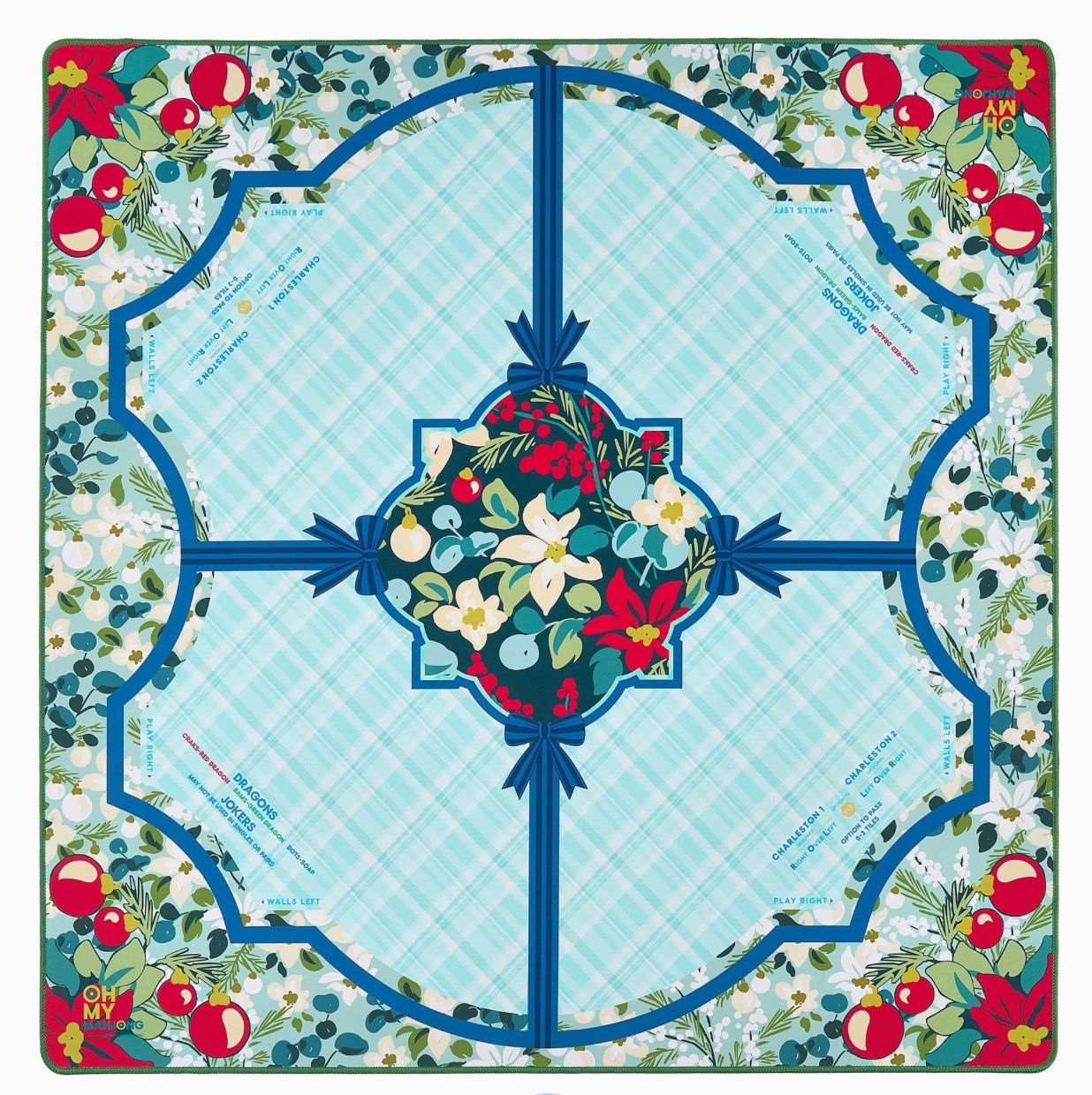 Winterberry Mahjong Mat