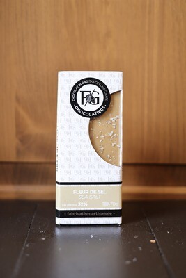 Tablette Fleur De Sel - choc. Dulcey
