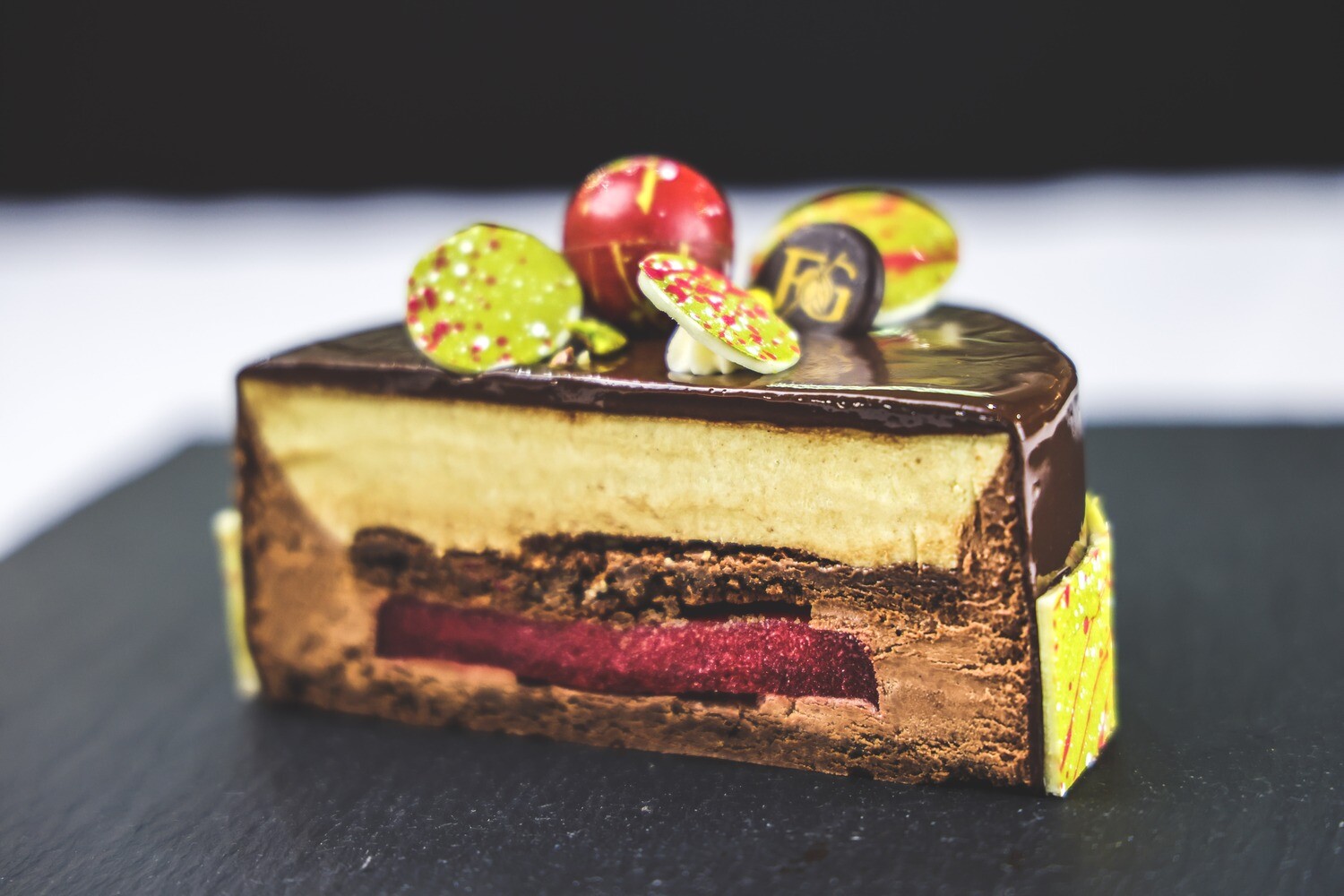 Pistache/Framboise 4&#39;&#39;