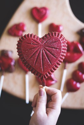 SUÇON ST-VALENTIN - CHOCOLAT AU LAIT