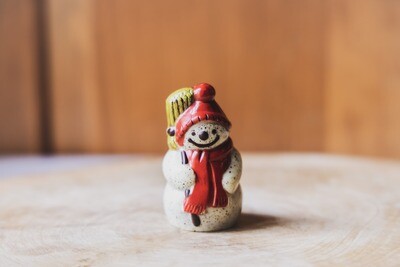 Mini Bonhomme de Neige - BLANC Mini Bonhomme de Neige - BLANC