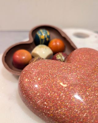 Coeur Bonbonnière - 6 chocos - Lait