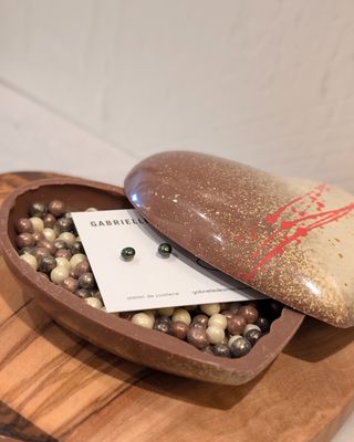 Bonbonniere Coeur - Perles + Perles - LAIT