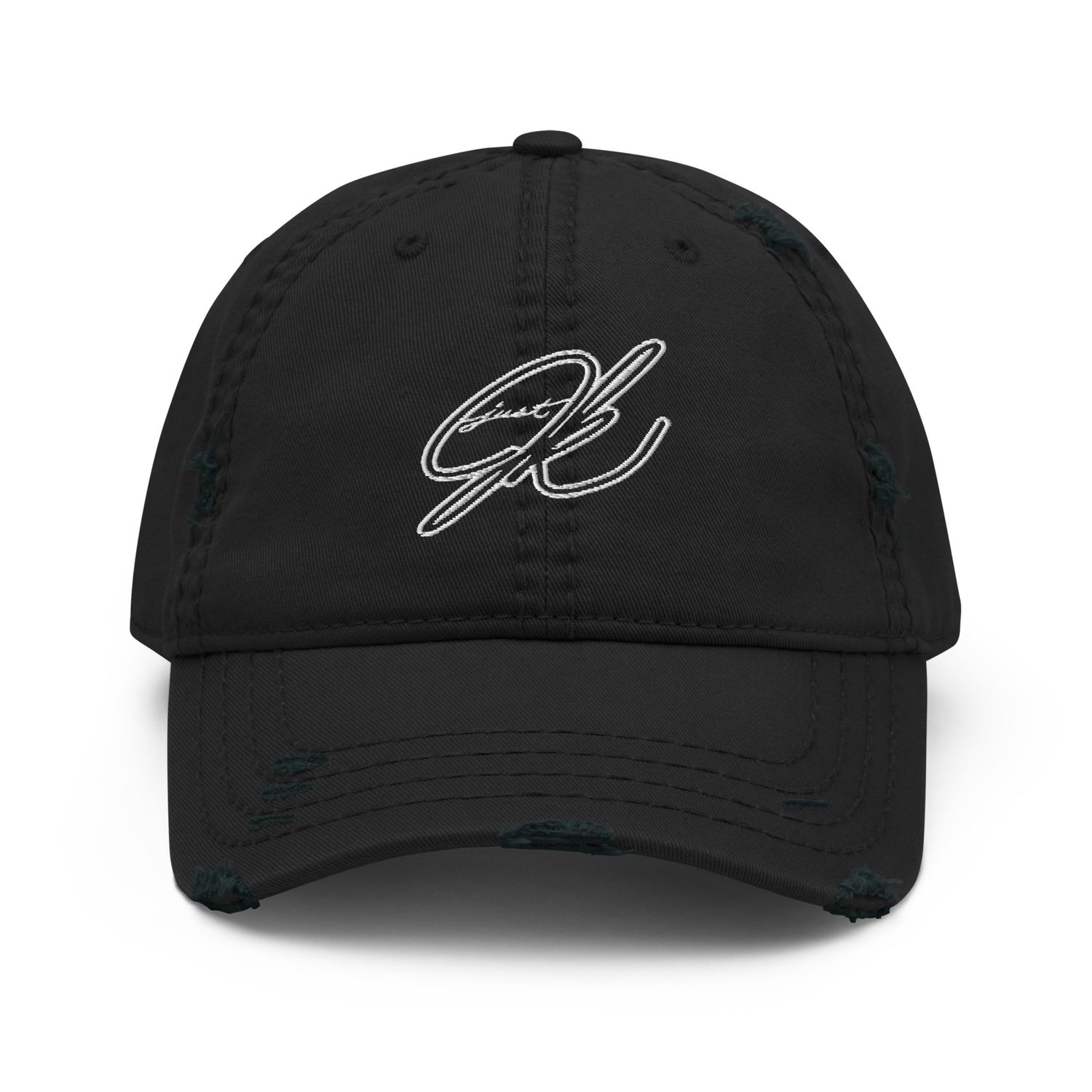 Autographical Distressed Dad Hat