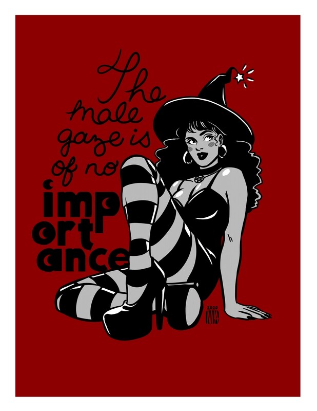 Male Gaze Art Print