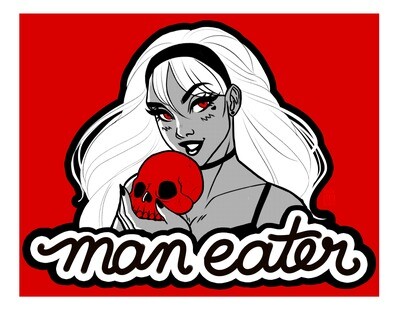 Man Eater Art Print