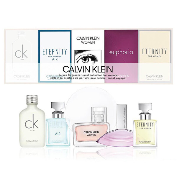 Calvin Klein Perfume Collection for women 5-Piece Gift Set