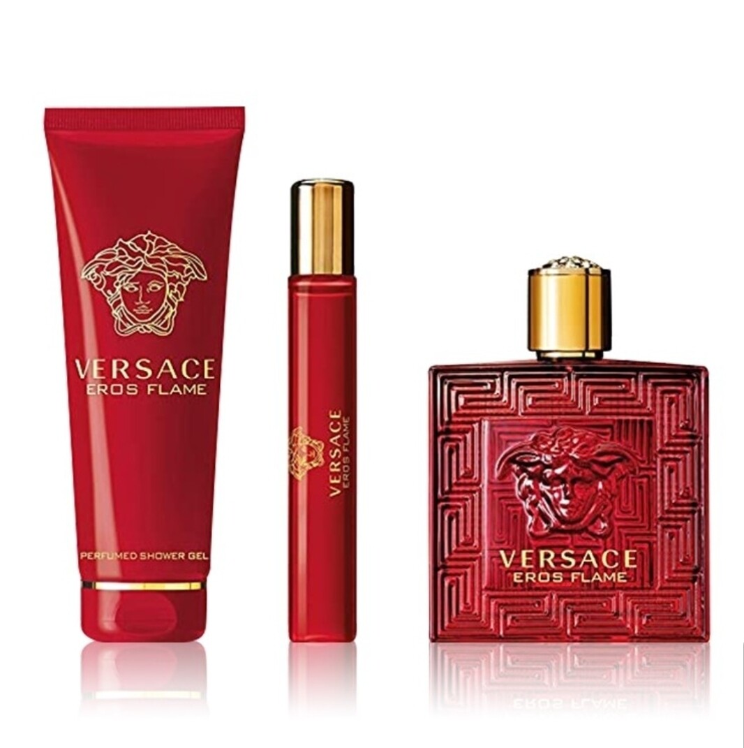 Eros Flame by Versace 3-Piece Gift Set