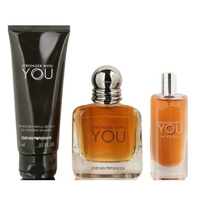 Stronger With You by Giorgio Armani 3-Piece Gift Set