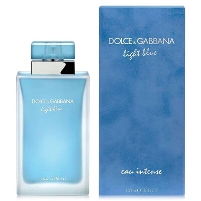 Light Blue Eau Intense for wowen by Dolce &amp; Gabbana 100ml EDP 