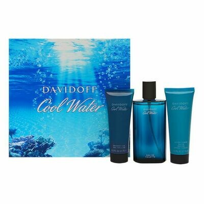Cool Water by Davidoff 3-Piece Gift Set for men