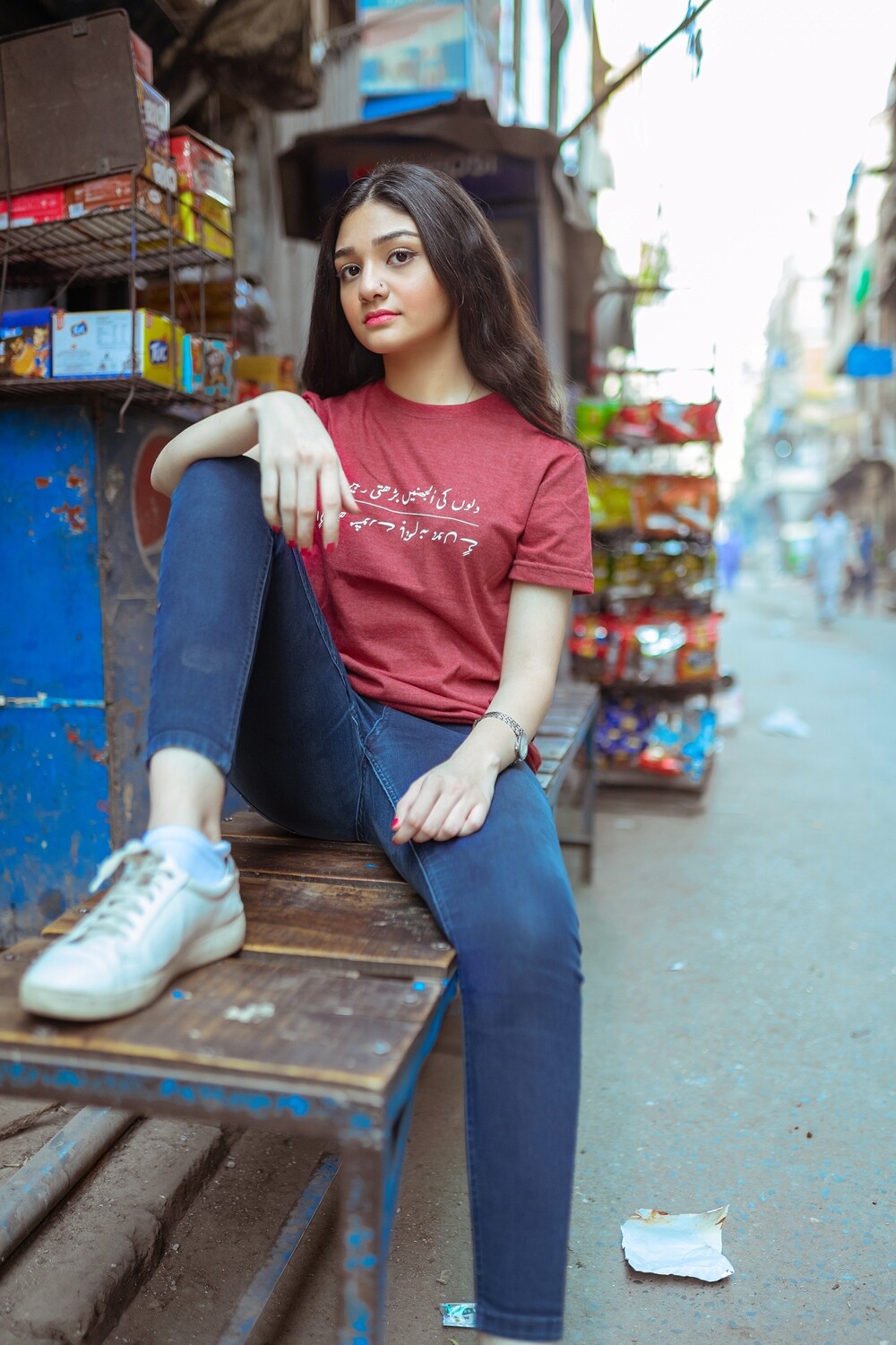 CRIMSON RED - T SHIRT