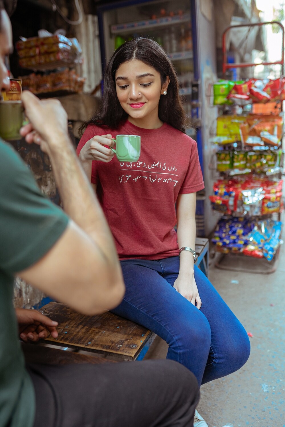 CRIMSON RED - T SHIRT