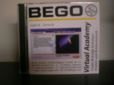 BEGO Virtual Academy Crown &amp; Bridge CD